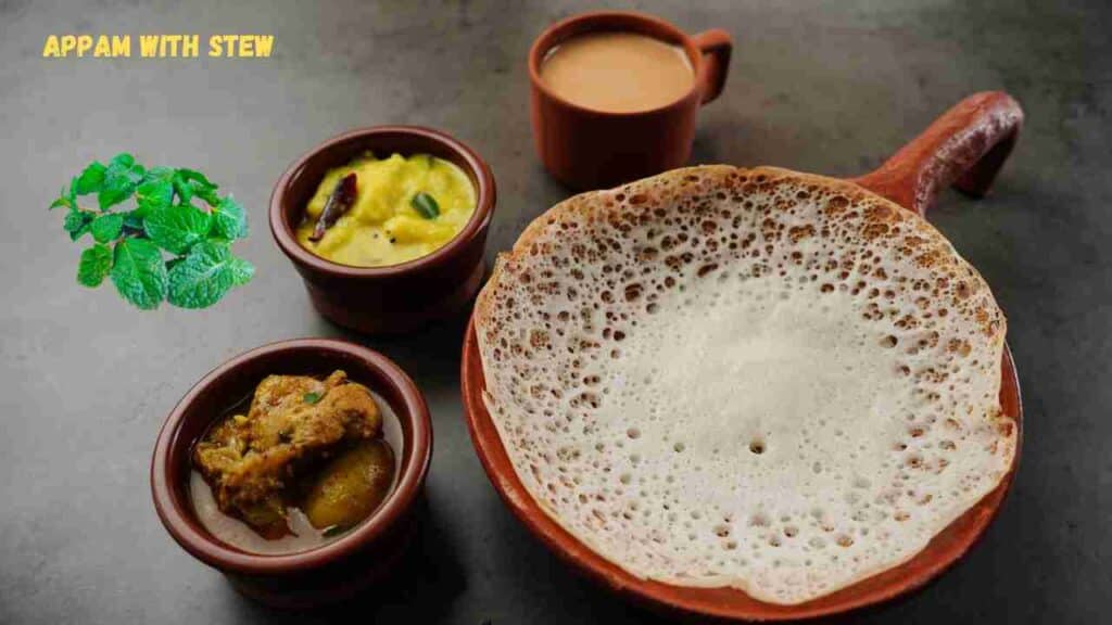 Appam with Stew